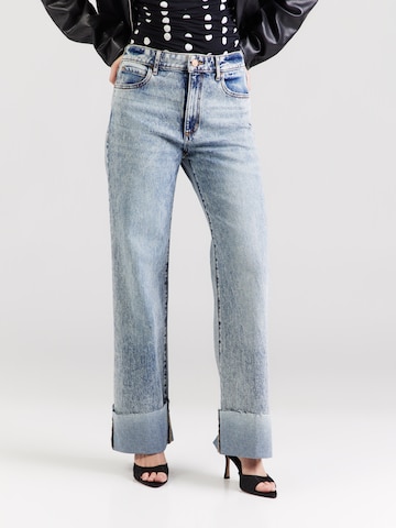 GUESS Wide leg Τζιν 'Rey' σε μπλε: μπροστά