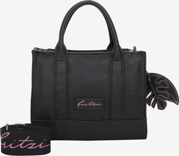 Borsa a mano 'Eco Square' di Fritzi aus Preußen in nero: frontale