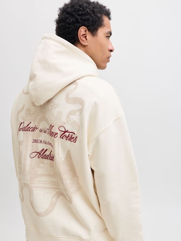 Sweat-shirt JACK & JONES en blanc