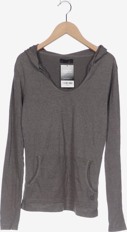 ONLY Sweatshirt & Zip-Up Hoodie in M in Grey: front