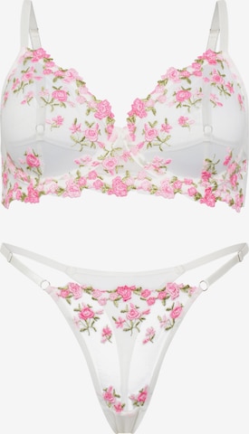 Orchibelle Underwear Sets in Pink: front