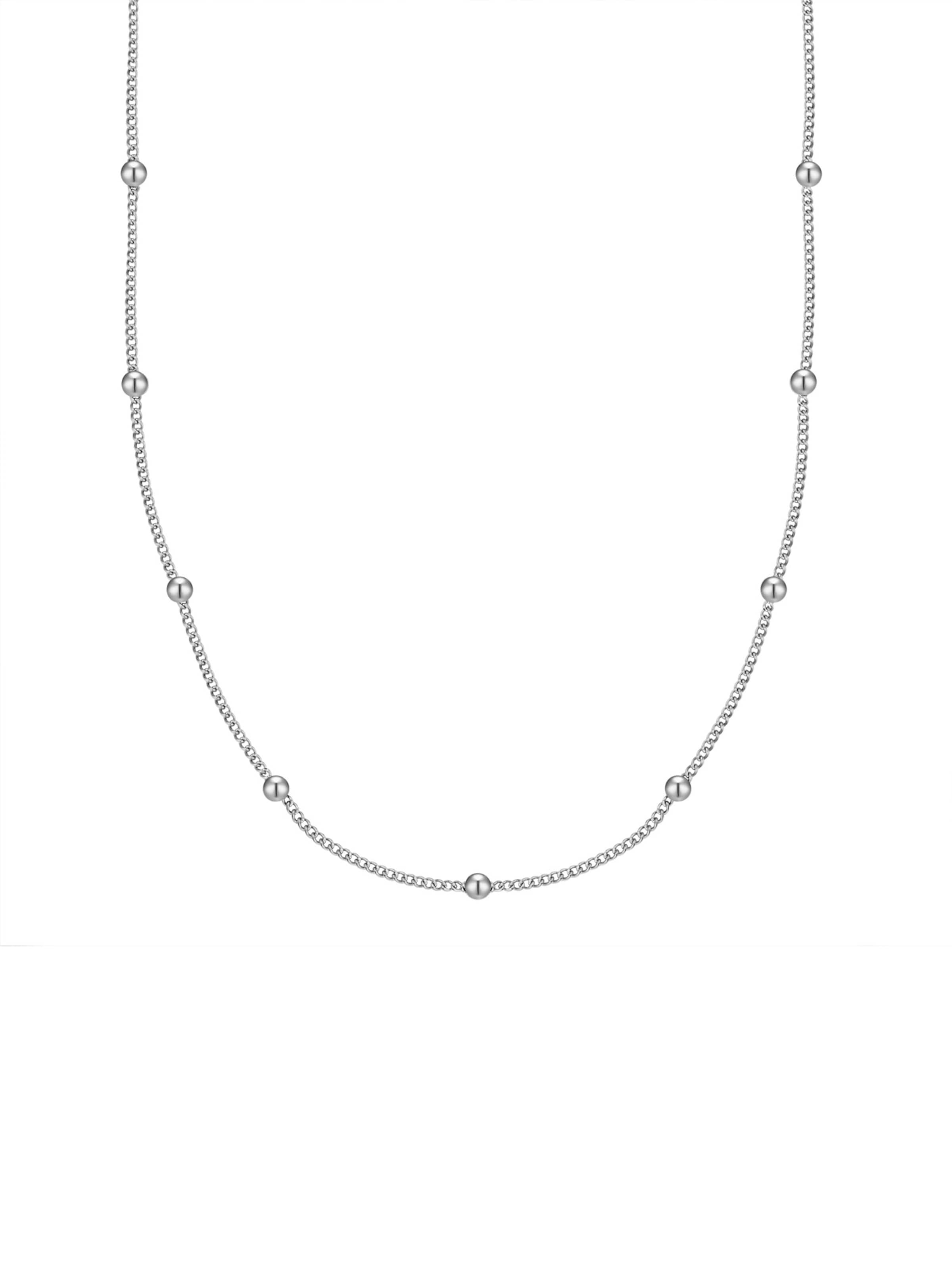 Glanzstücke München - Cadena en plata: frente