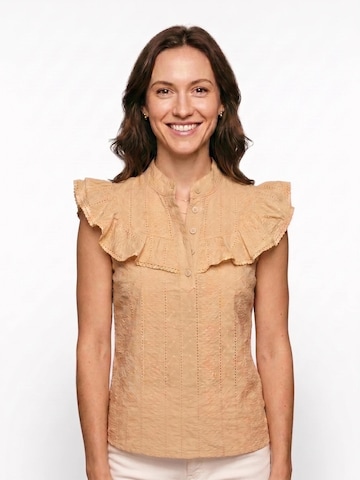 Fulgor Bluse‌‌‌‌‌‌‌‌‌‌ in Beige: Vorderseite