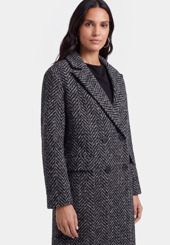 usha BLACK LABEL Between-Seasons Coat in Black