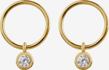 Jacques Lemans Earrings in Yellow: front