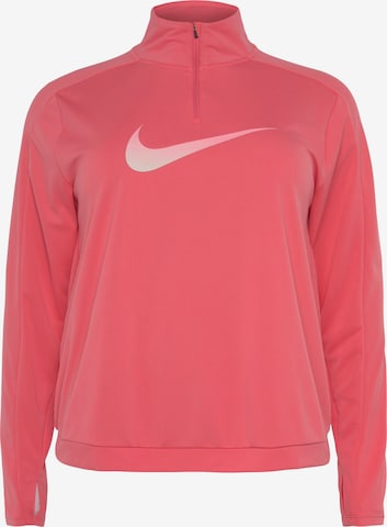 NIKE Performance Shirt in Orange: front