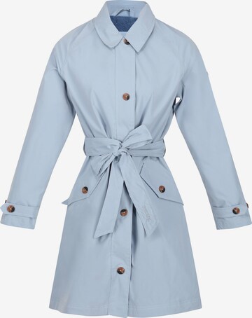 REGATTA Raincoat ' Madalyn ' in Blue: front