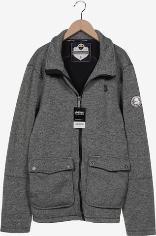 Schmuddelwedda Sweatshirt & Zip-Up Hoodie in L in Grey: front