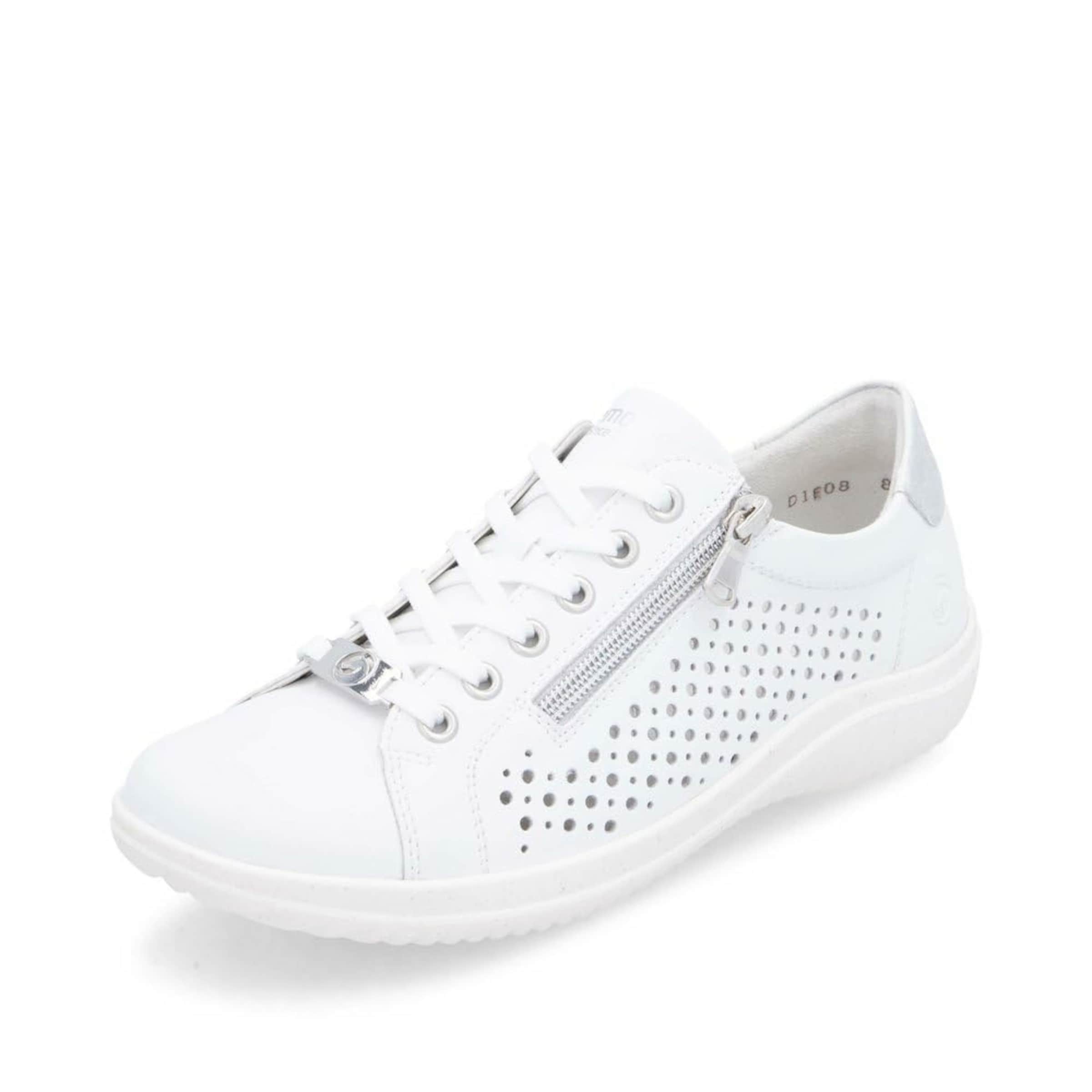 REMONTE Athletic lace-up shoe in White: front