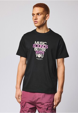 T-Shirt 'Bangalter' Weekend Offender en noir : devant