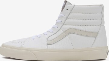 Baskets hautes 'SK8-Hi' VANS en beige : devant