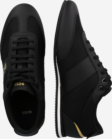 BOSS Black Sneaker in Schwarz