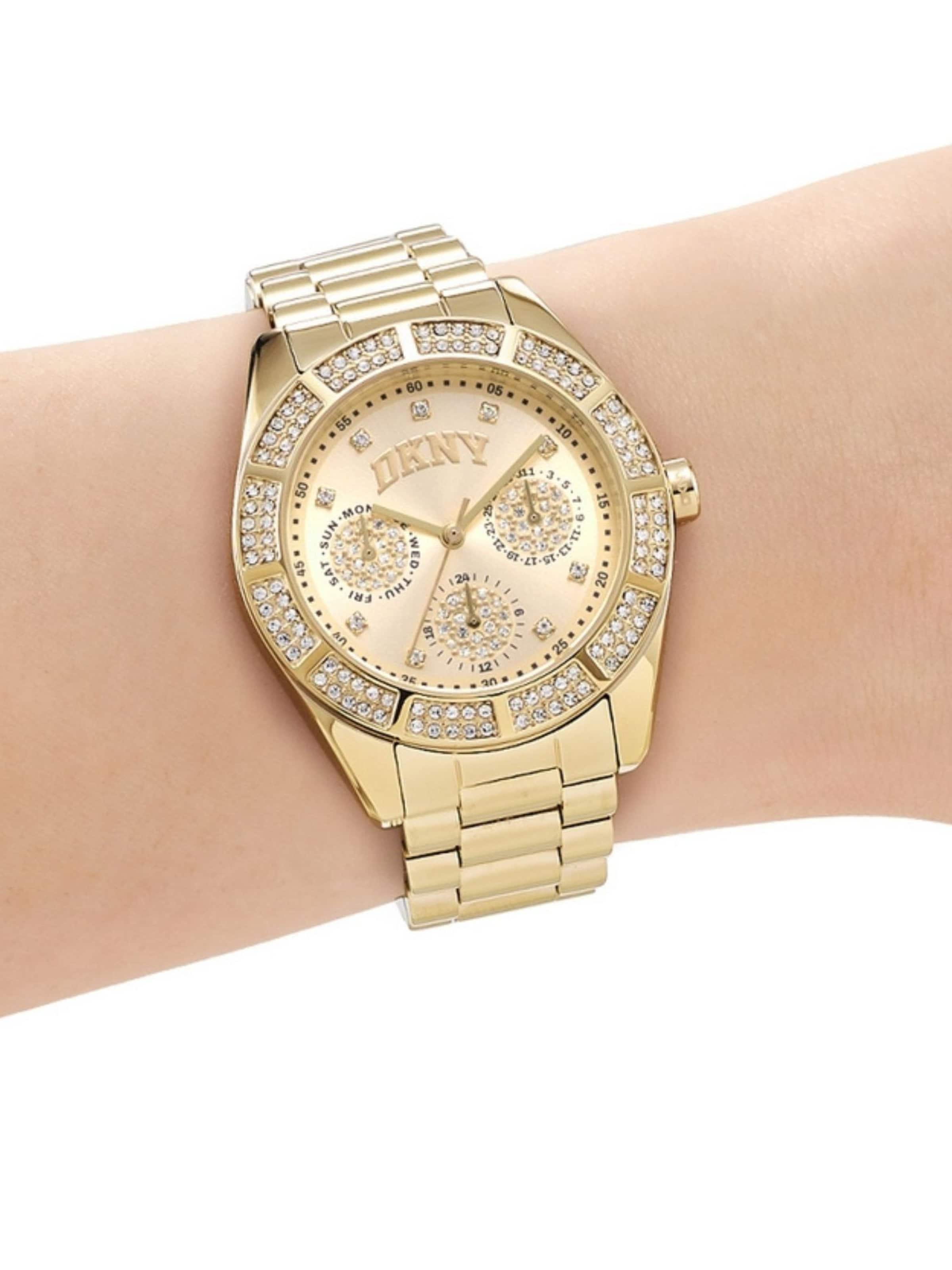 DKNY Analog watch in Gold: front