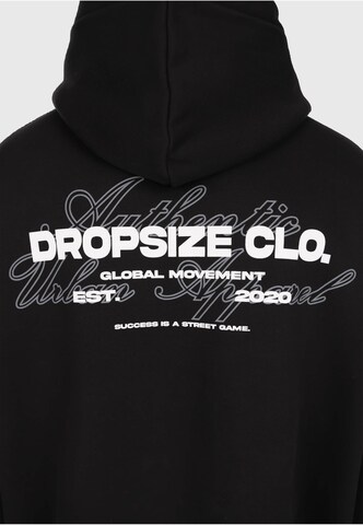 Dropsize Sweatshirt 'Global Movement' in Schwarz