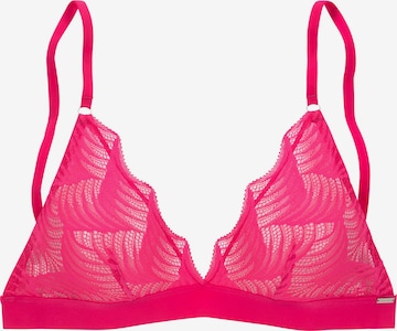 LASCANA Triangle Bra in Pink: front