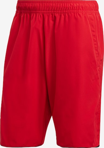 ADIDAS PERFORMANCE Loose fit Workout Pants 'Club' in Red: front