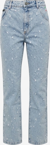 Philipp Plein Jeans in Blauw: voorkant