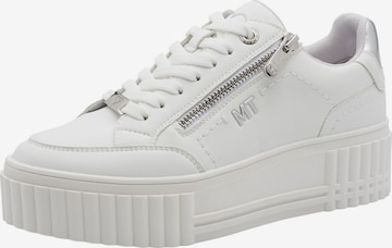 Baskets basses MARCO TOZZI en blanc : devant