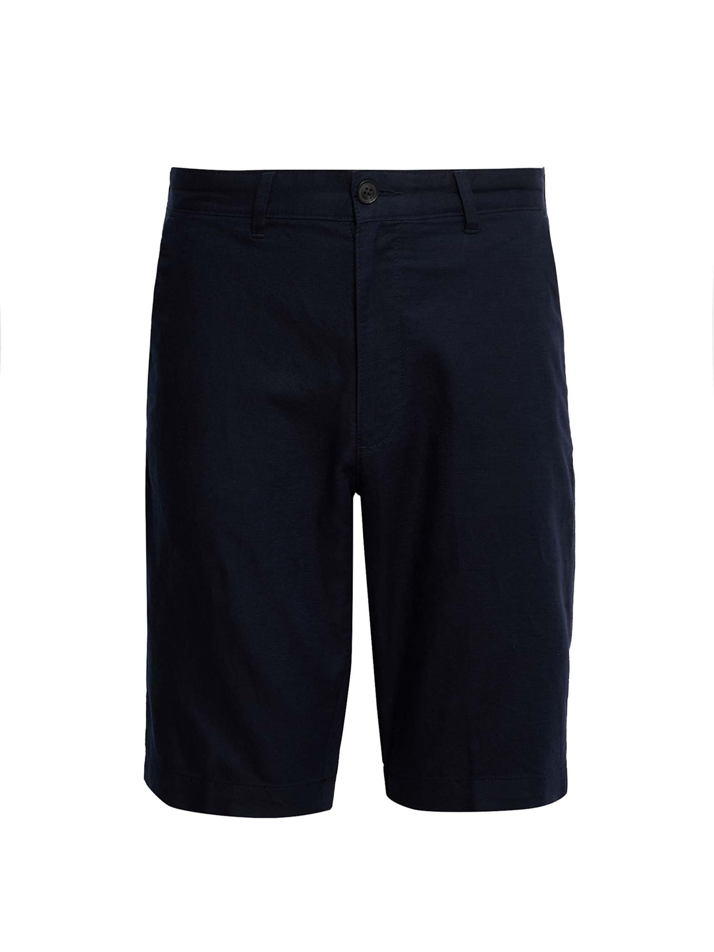 Marks & Spencer Regular Broek in Blauw: voorkant