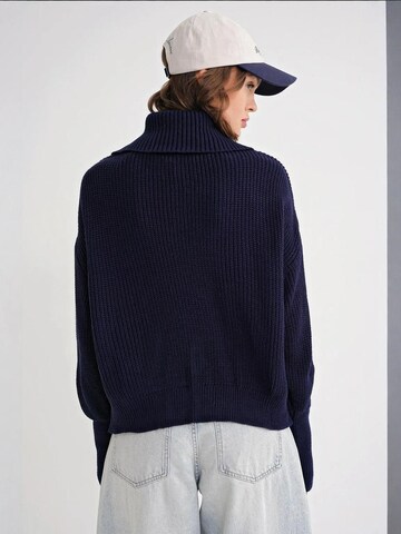 MixRay Strickjacke in Blau