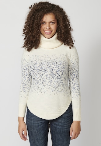 KOROSHI Pullover in Weiß: predná strana