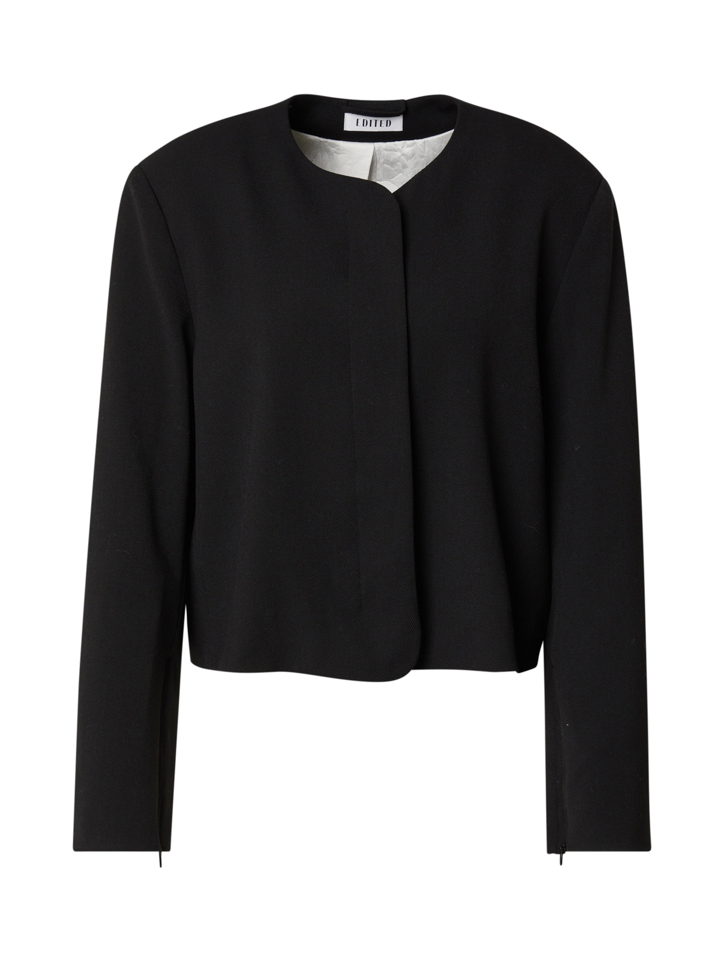 melns EDITED Žakete 'Tomma': no priekšpuses