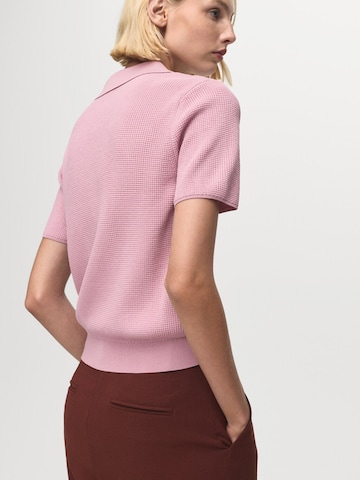 Pull-over 'RAYO' MANGO en rose