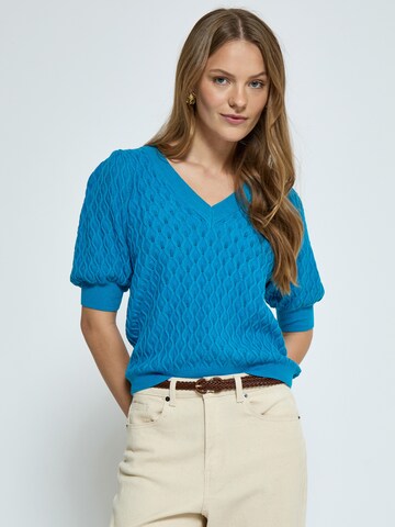 Pull-over 'Rosalia' Peppercorn en bleu : devant