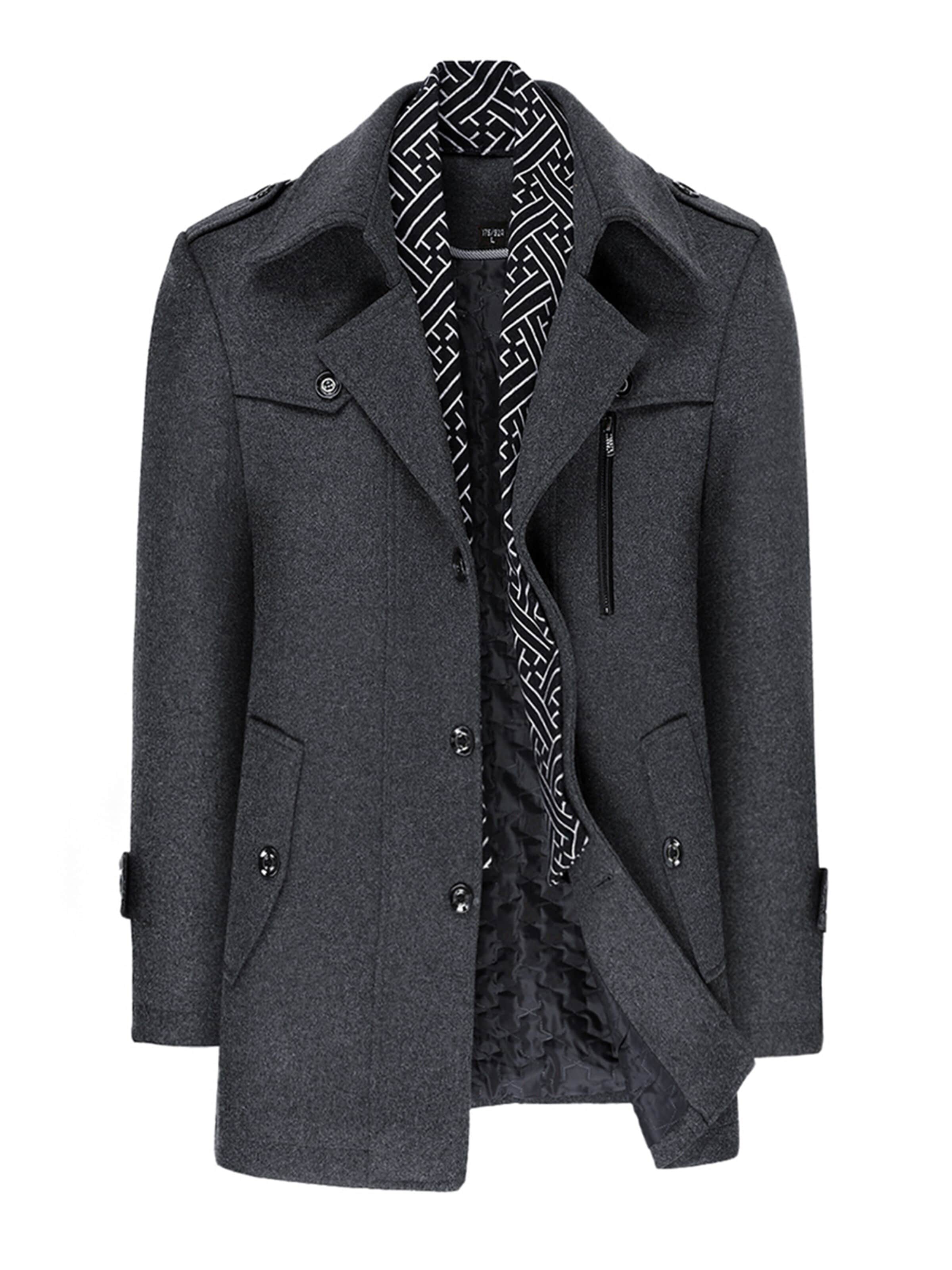YOUTHUP Wintermantel‌‌‌‌ in XS in grau, Produktansicht