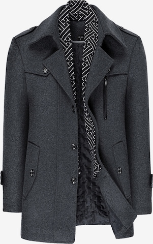 YOUTHUP Winter Coat in Grey: front