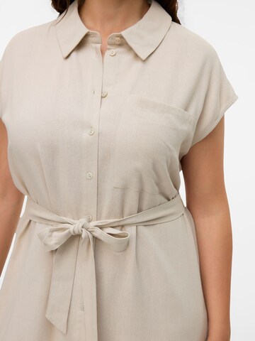 Vero Moda Curve - Vestido camisero 'VMCMymilo' en gris