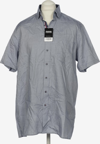 OLYMP Button Up Shirt in XL in Blue: front