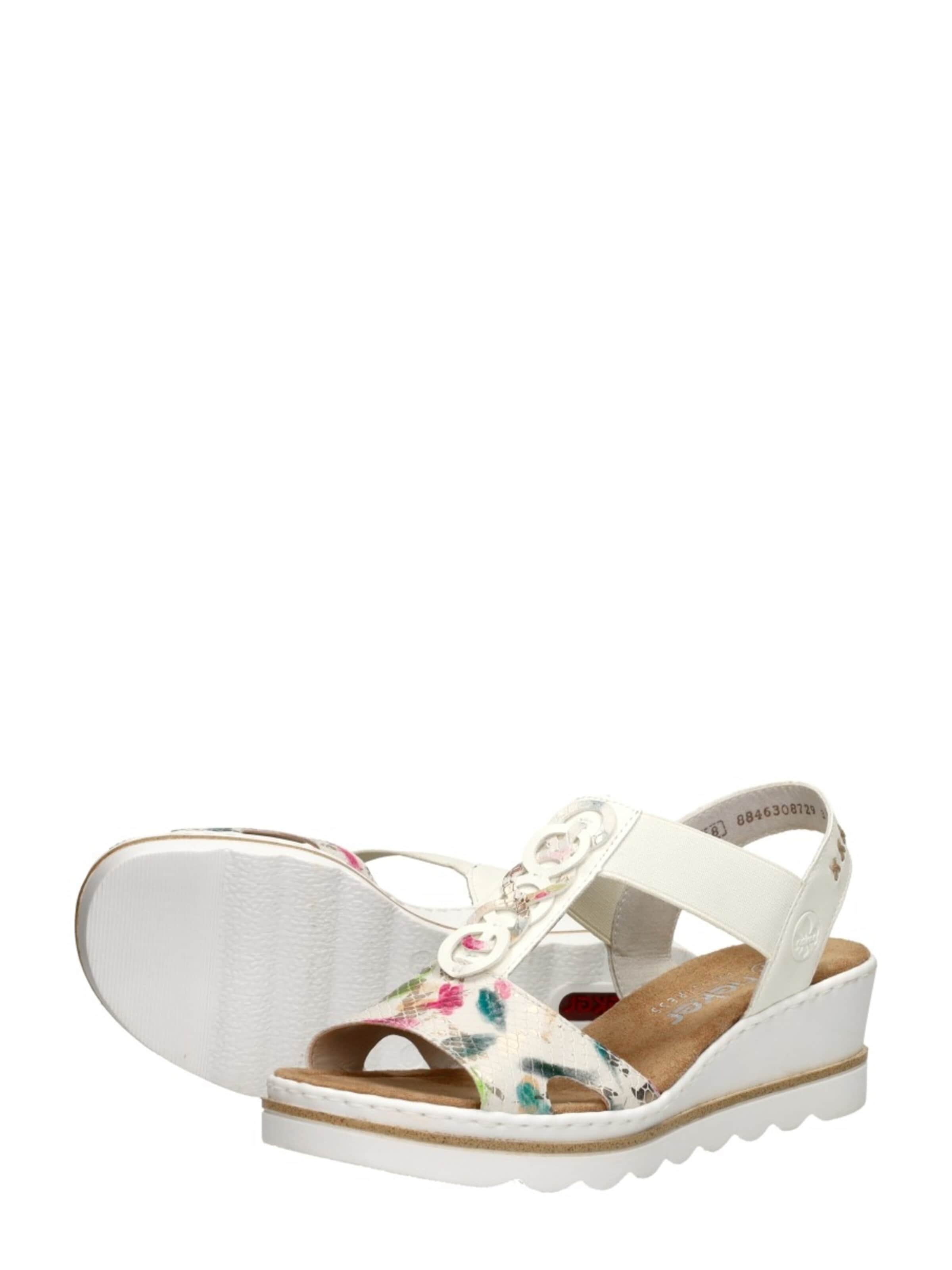 Rieker Sandal 'Sandalen Hak' in White