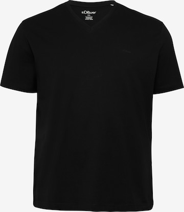 s.Oliver Shirt in Zwart: voorkant