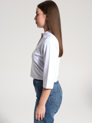 NOWIHT Shirt 'Isabeau'‌‌‌‌‌‌‌‌‌ in Weiß