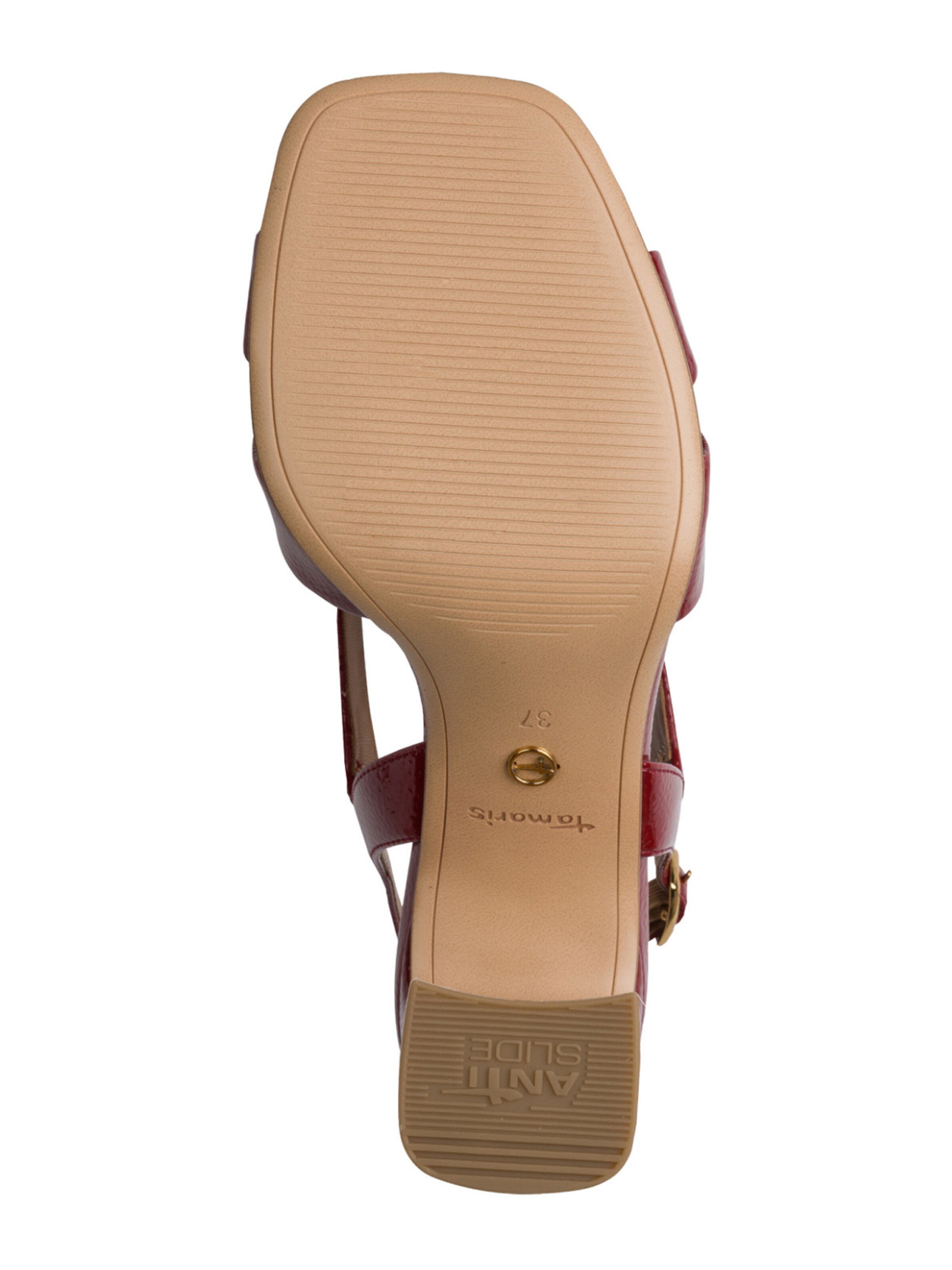 Tamaris - Sandalias con hebilla en rojo