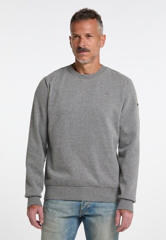 Sweat-shirt DreiMaster Vintage en gris : devant