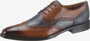 MELVIN & HAMILTON Lace-Up Shoes 'Martin' in Brown: front