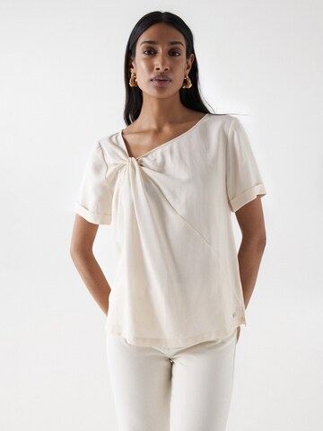 Salsa Jeans Blouse in White: front