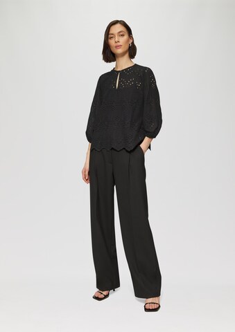 s.Oliver BLACK LABEL Bluse in Schwarz