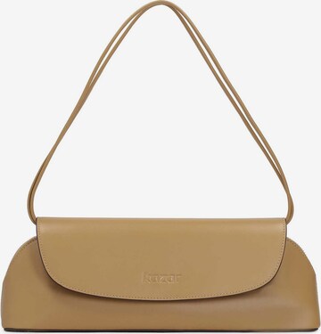 Kazar Clutch in Brown: front