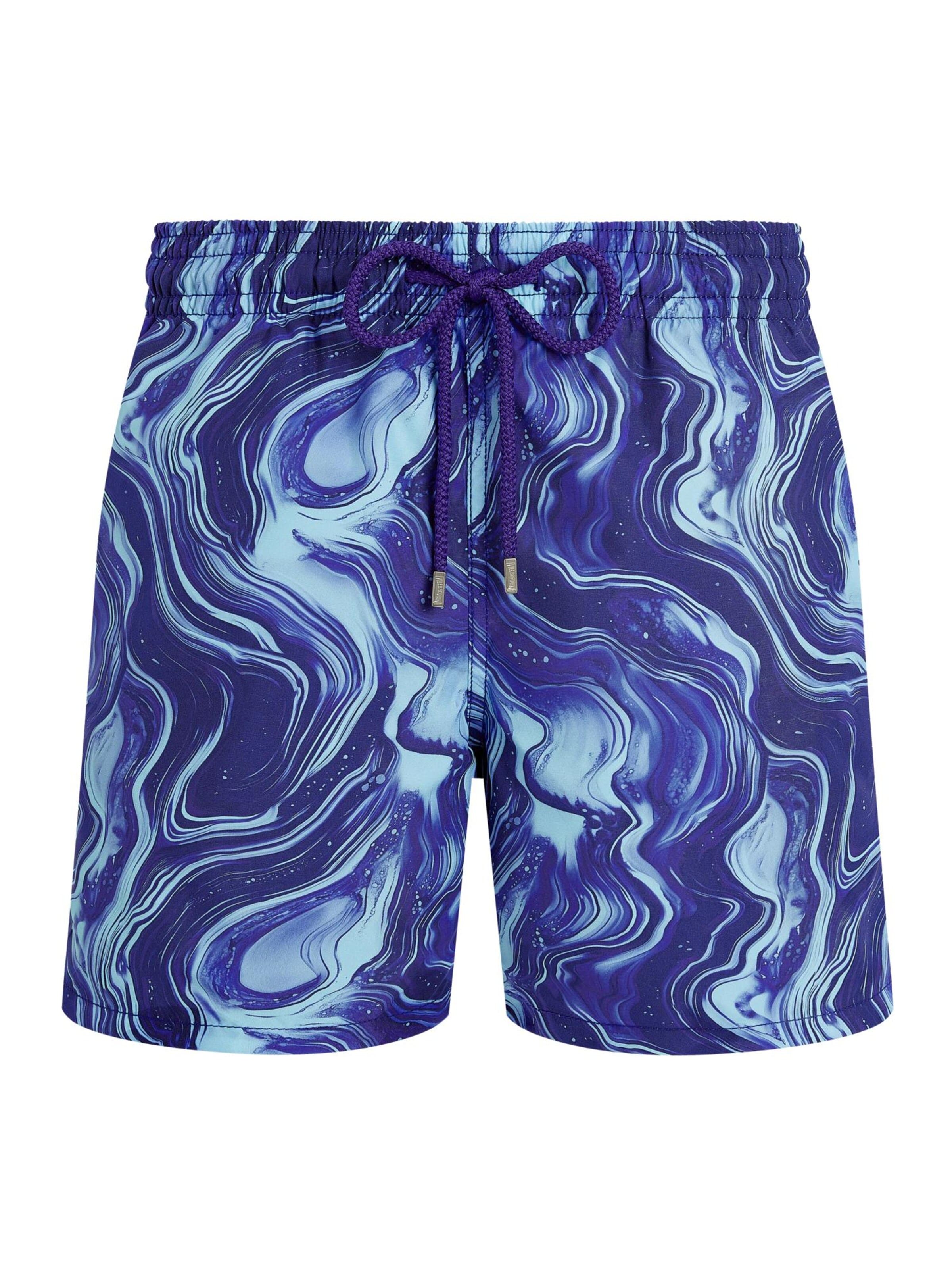 Shorts de bain Vilebrequin en bleu : devant