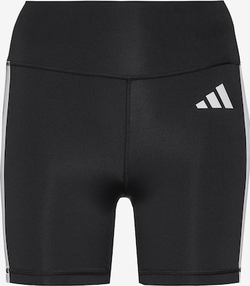 ADIDAS PERFORMANCE Skinny Παντελόνι φόρμας 'OPT Ess' σε μαύρο: μπροστά
