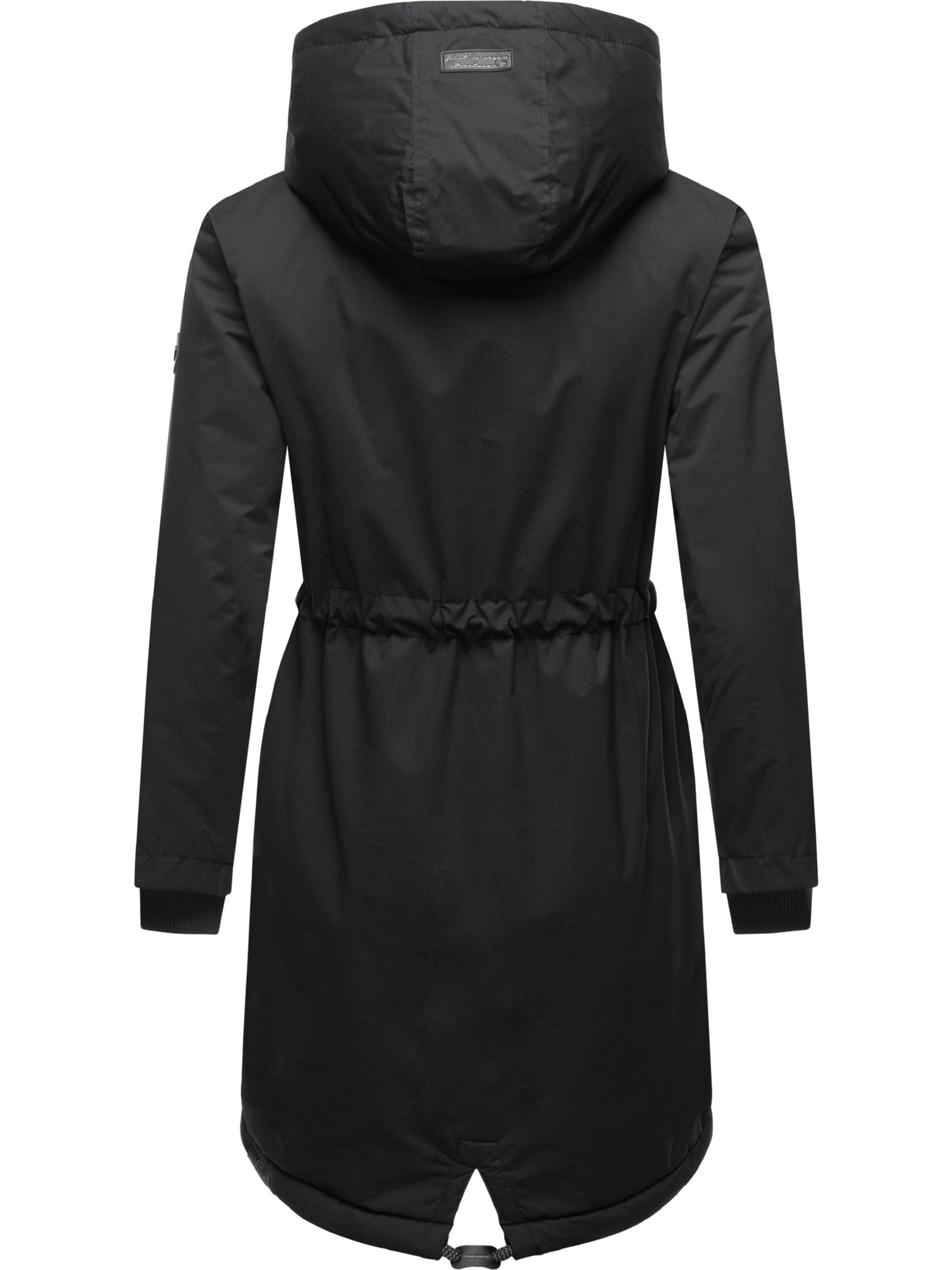 Parka d’hiver 'Crescend' Ragwear en noir