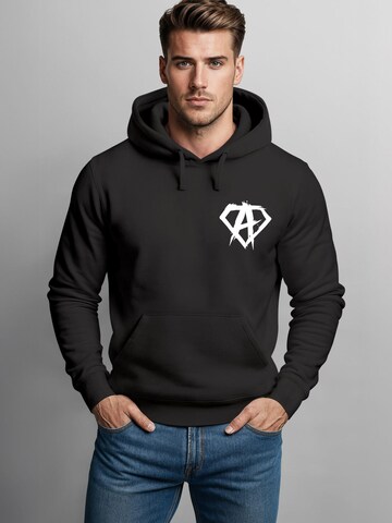 Neverless Sweatshirt 'Anarchy Gym' in Black