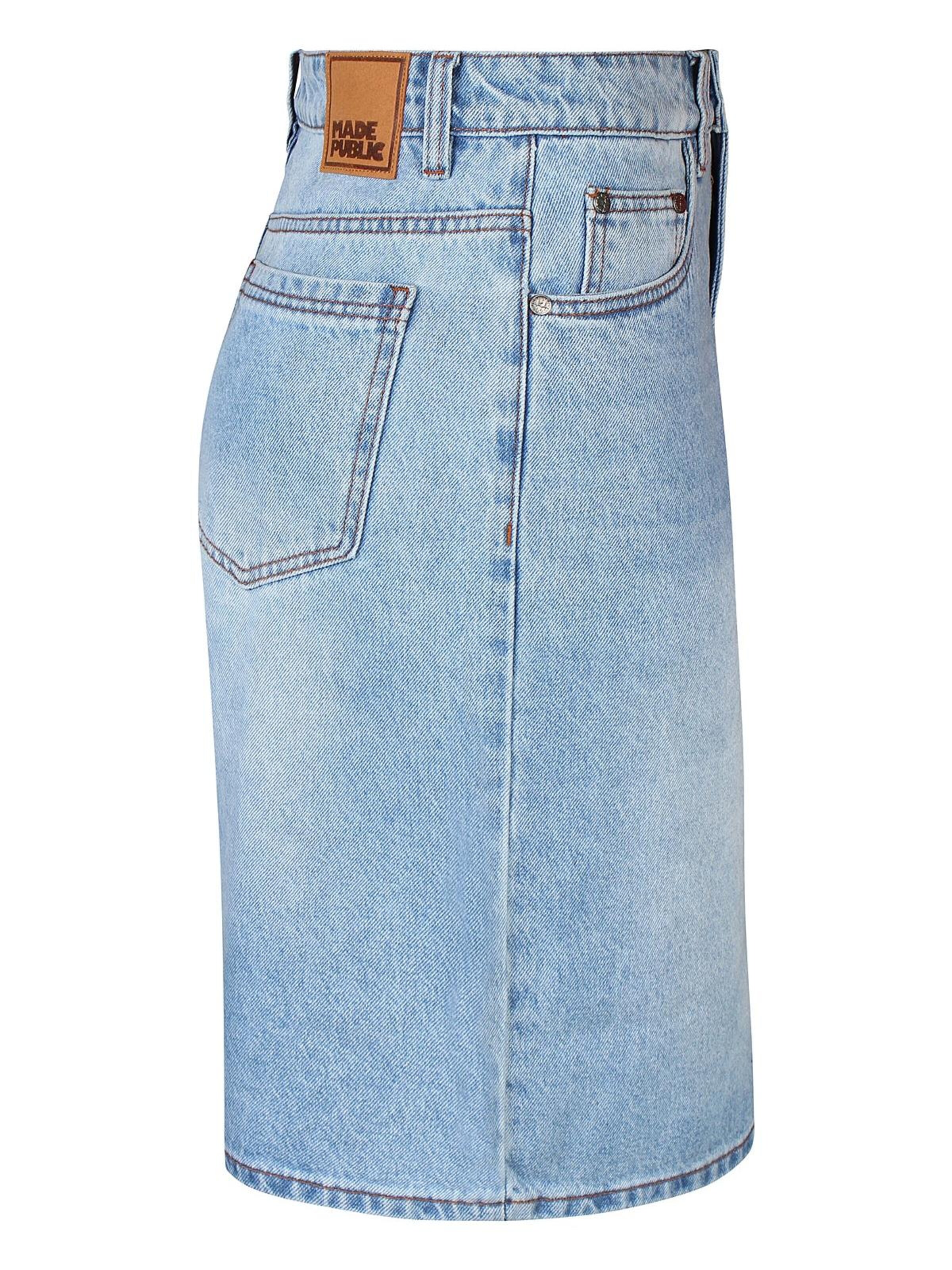 Made Public Wide Leg Jeans 'Nova 004' i blå