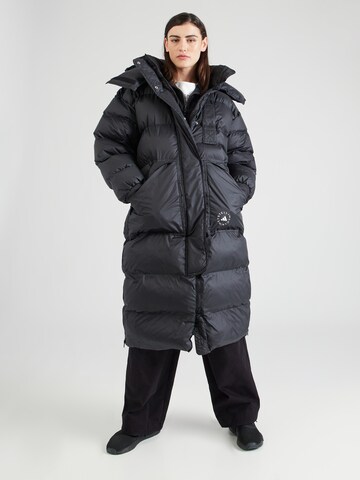 ADIDAS BY STELLA MCCARTNEY Winter Coat 'TrueNature' in Black: front