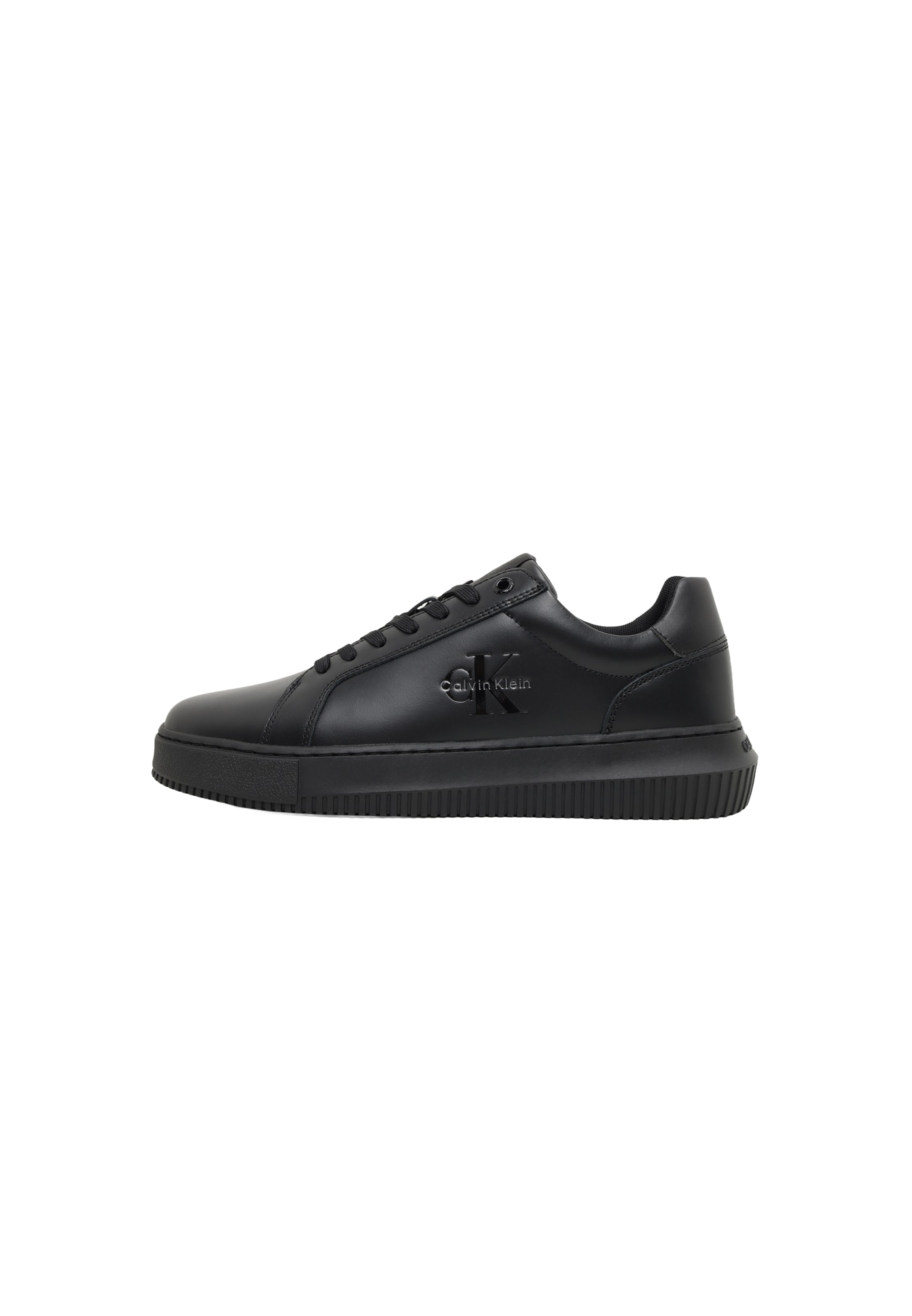 Sneaker bassa di Calvin Klein in nero: frontale