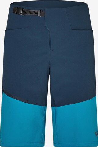 ZIENER Regular Workout Pants 'NUWE' in Blue: front