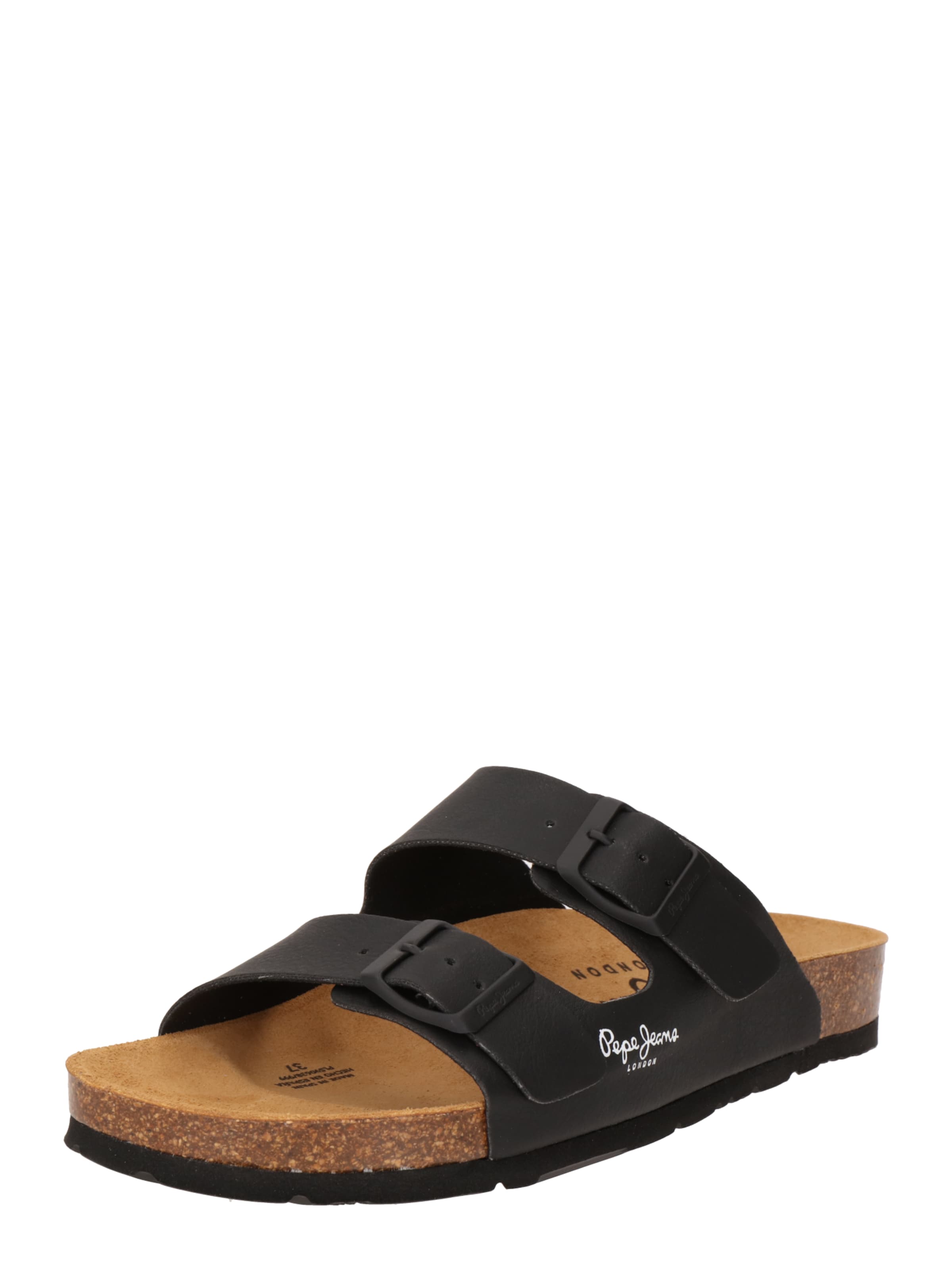 Pepe Jeans Mules 'OBAN' in Black: front